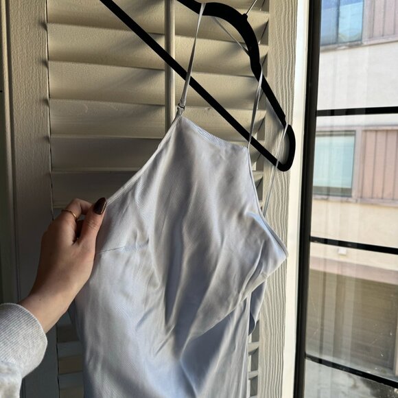 Bec & Bridge Adore Halter Maxi Dress in Dusty Blue - Picture 4 of 9